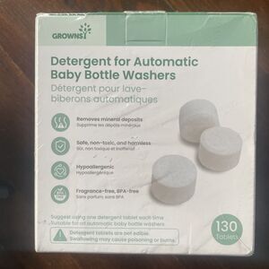 GROWNSY Detergent Washing Tablets 130 PCS for Momcozy, Baby Brezza, Papablic Bot